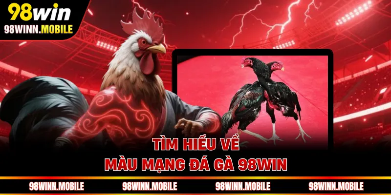 Tìm hiểu về màu mạng đá gà 98WIN